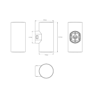 Нарушена упаковка!  <726286> Фасадный светильник Arte Lamp Alcyone A6109AL-2BK