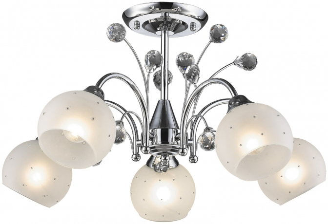 Люстра потолочная с 5 Led лампами. Комплект от Lustrof №150467-708651 