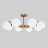 Люстра на штанге Eurosvet Frost 70154/8 латунь 
