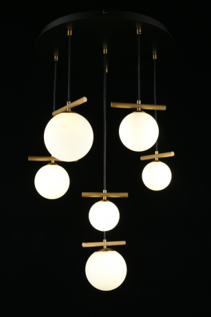 Люстра подвесная с Led лампочками в комплекте APLOYT APL.643.03.06+Lamps 