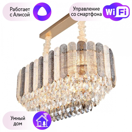 Люстра с поддержкой Алисы подвесная APLOYT APL.770.03.11-A 