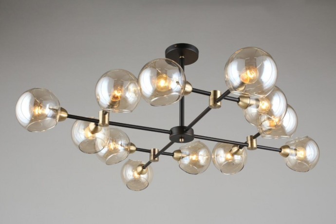 Люстра с поддержкой Маруси На штанге Omnilux OML-94207-12-M 