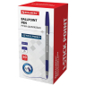 Нарушена упаковка!  <709748> Ручка шариковая с грипом BRAUBERG "i-STICK POINT", СИНЯЯ, корпус серый, игольчатый узел 0,7 мм, линия письма 0,35 мм, 144021