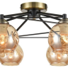 Потолочная люстра с лампочками Velante 769-527-06+Lamps E27 P45 