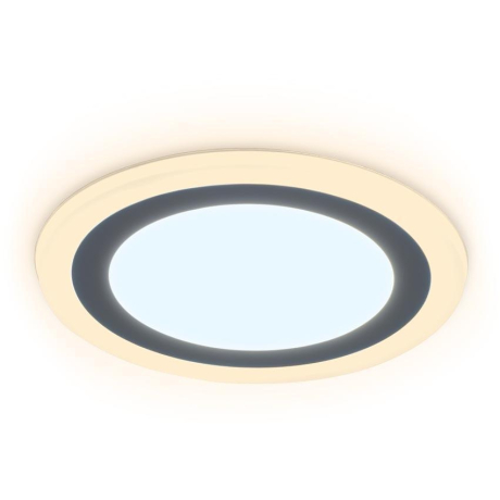 Встраиваемый точечный светильник с подсветкой Ambrella light Downlight DCR376 