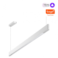 359549 LEDO NT25 000 белый Светильник подвесной диммир. со сменой цв.темпер. (пульт ДУ/прилож. Smart Life) IP20 LED 12/24W 220-240V 3000-5700К ITER NOVOTECH