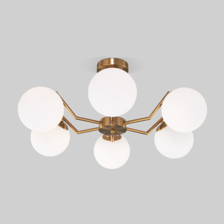 Потолочная люстра Eurosvet Frost 70154/6 латунь (a057067) 