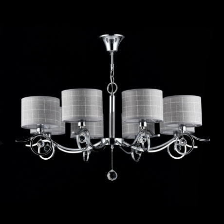 FR5906-PL-08-CH Подвесная люстра Freya Bertrand (FR906-08-N) 