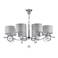 FR5906-PL-08-CH Подвесная люстра Freya Bertrand (FR906-08-N)