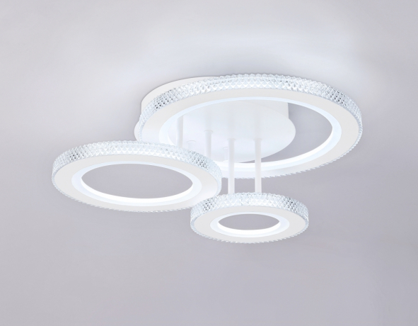 Потолочный светодиодный светильник с пультом Ambrella light ACRYLICA OriginalFA8867 