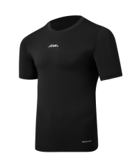 Нарушена упаковка!  <790710> Футболка компрессионная судейская PerFormDRY Referee Baselayer Tee SS, черный JÖGEL ЦБ-00002994