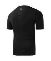 Нарушена упаковка!  <790710> Футболка компрессионная судейская PerFormDRY Referee Baselayer Tee SS, черный JÖGEL ЦБ-00002994