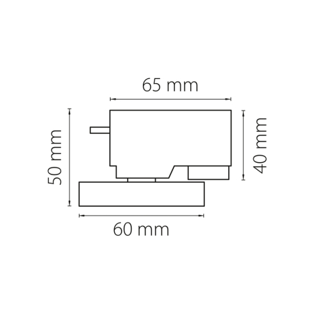 592076 Однофазный адаптер с креплением Asta Lightstar к 05104X 