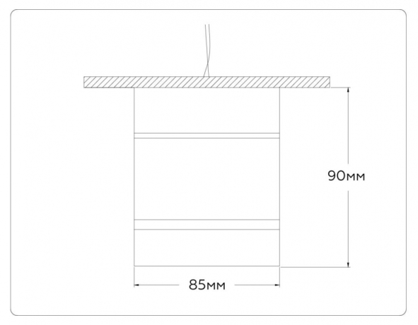 Накладной точечный светильник Ambrella light TECHNO SPOT TA1445 