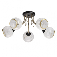 Люстра потолочная с лампочками DeMarkt 677014505+Lamps