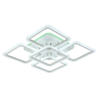 Светодиодная диммируемая люстра с ПДУ Profit Light 8075/4+1 PGD 140W+10W RGB