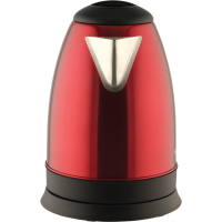 Чайник SCARLETT SC-EK21S76, 2 л, 1800 Вт, закрытый нагревательный элемент, сталь, красный (455448)