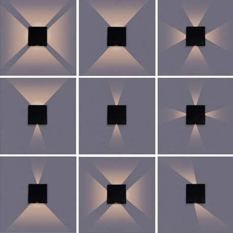 Фасадный светильник Arte lamp Algol A1445AL-4BK