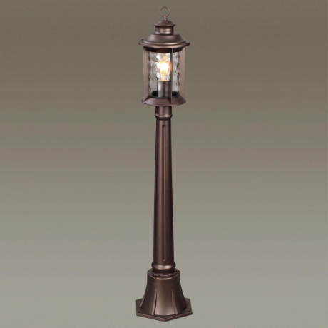 Уличный столб Mavret Odeon Light с лампочкой 4961/1F+Lamps E27 P45