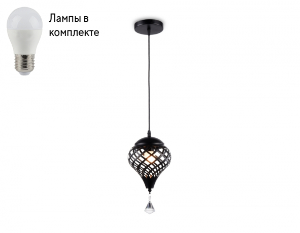Подвесной светильник с лампочкой Ambrella light TR8442+Lamps 
