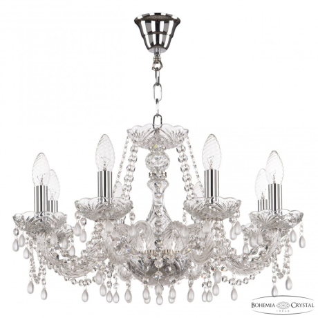 Подвесная люстра Bohemia Ivele Crystal 112 112/8/195 Ni V0300 