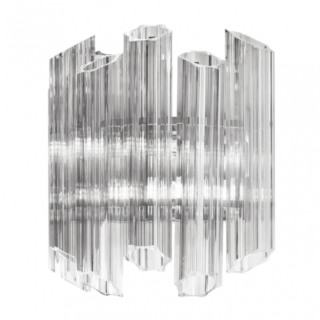 Нарушена упаковка!  <284979> Настенный светильник iLamp Destiny MB0267-2 CHROME+CLEAR