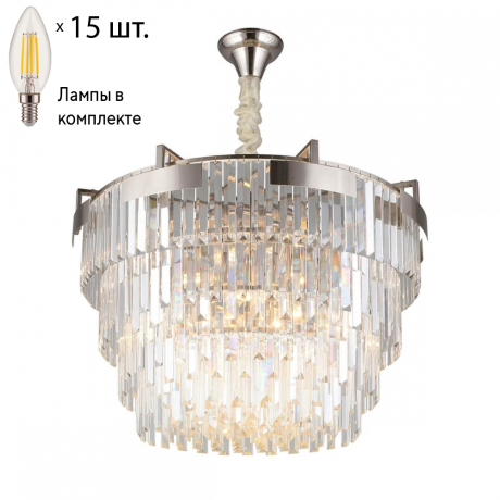 Люстра подвесная с лампочками APLOYT APL.813.03.15+Lamps 