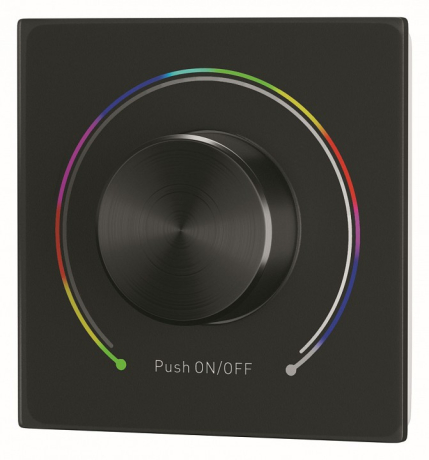 Панель-регулятора цвета RGB роторный встраиваемый Maytoni Lighting control DALI 721038 