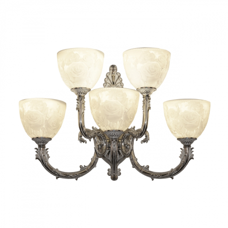 Бра Bohemia Ivele Crystal 7109B15/3+2/210 NW P1 U Rose 