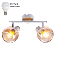 Светильник спот с Led лампочками в комплекте Rivoli Б0047091+Lamps