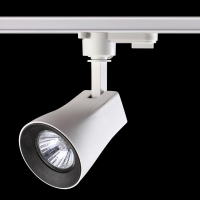 Однофазный светильник для шинопровода с лампочкой Novotech 370404+Lamps