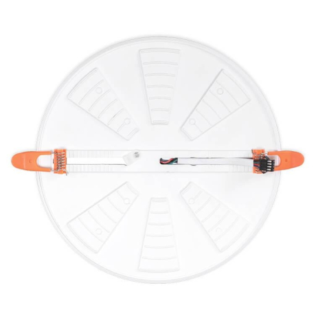 Встраиваемый cветодиодный светильник с регулируемым крепежом и подсветкой Ambrella light Downlight DCR312 