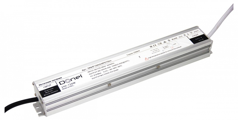 Блок питания Donel DN8HF DNHF150V24IP67Slim 