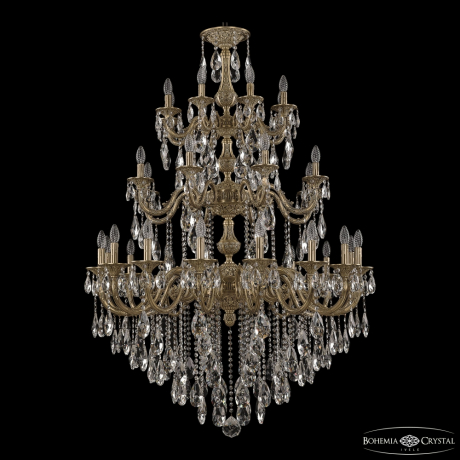 Подвесная люстра Bohemia Ivele Crystal Florence 71101/16+8+8/360/3d B FP 
