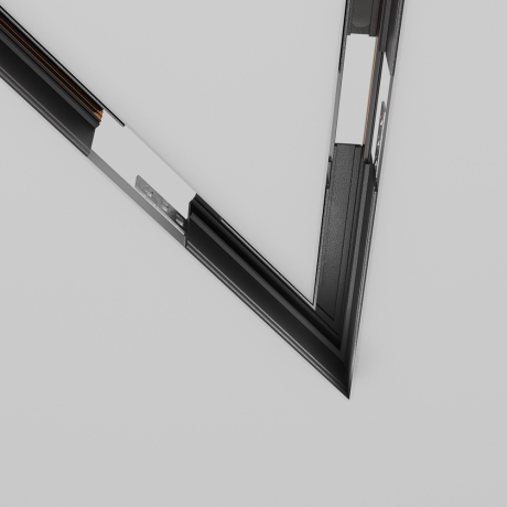 Угловой коннектор для магнитного шинопровода Magnetic track system Technicall TRA034CLS-42B 