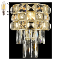 Бра с лампочками Wertmark WE133.03.301+Lamps