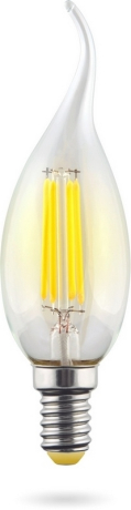 Лампа светодиодная Voltega Candle wind 6W E14 6Вт 2800K 7017 