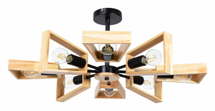 Люстра на штанге Arte Lamp Brussels A8030PL-8BK 
