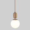Подвесной светильник Eurosvet Bubble 50151/1 латунь 