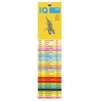 Бумага цветная IQ color, А4, 80 г/м2, 500 л., неон, розовая, NEOPI (110670)