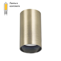 Светильник точечный с Led лампочками в комплекте CRYSTAL LUX CLT 015C BZ-BL+Lamps