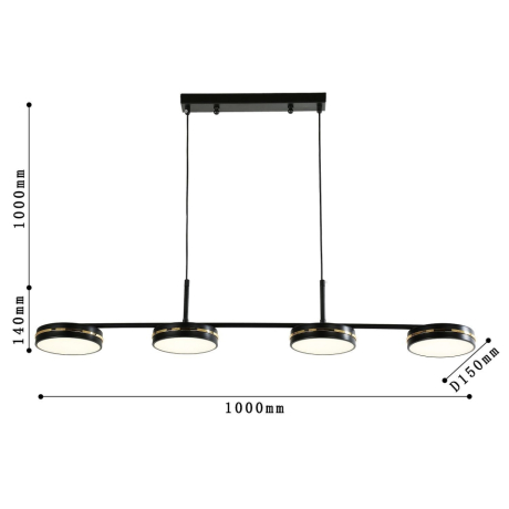 Подвесной светильник F-promo Disco 4042-4P 