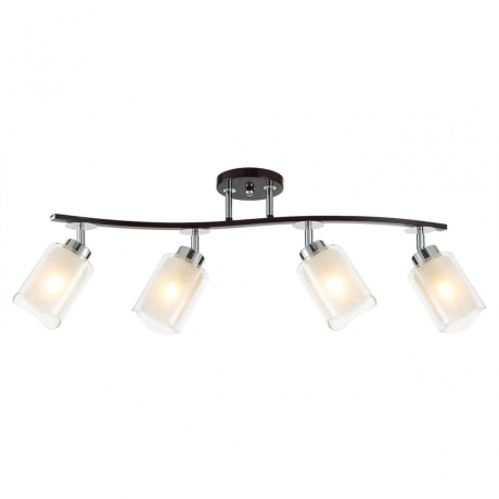 Люстра потолочная Citilux Фортуна CL156142 Венге + Хром 