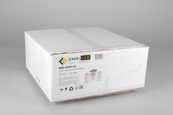 Люстра с поддержкой Маруси потолочная Omnilux OML-55307-05-M 