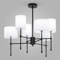 Потолочная люстра с тканевыми абажурами Eurosvet Notturno 60162/6 (a065662)