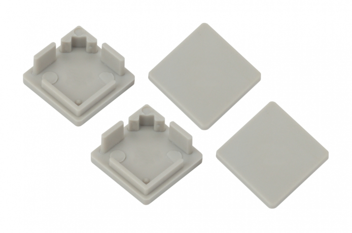 4шт. Набор заглушек для профиля CAB280 Эра 1616S-3A (Б0039453) 