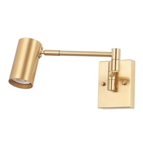 Нарушена упаковка!  <645977> Спот Crystal Lux Felix AP1 Brass