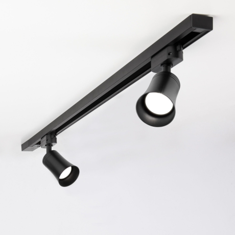 Однофазный светильник для трека Vetro Elektrostandard Vetro GU10 Черный (MRL 1001) однофазный (a043142) 