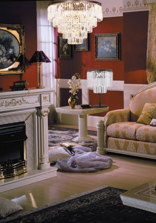 3001/01 TL-4 Настольный светильник хрустальный DIVINARE NOVA 