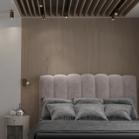 Спот со светодиодной лампочкой GU10, комплект от Lustrof. №369565-647326 